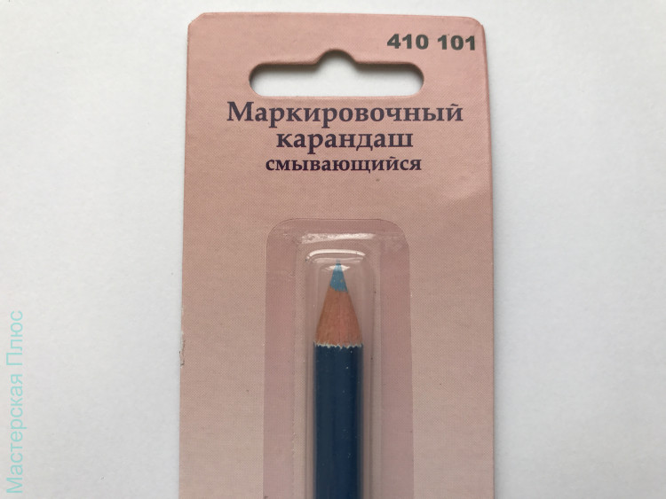 Маркировочный карандаш (голубой) 