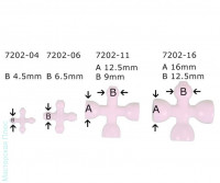 Соединительный элемент Х для скелетов 4, 6, 11 и 16 мм
