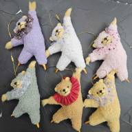 Мишка-балерина. подвес (6 цветов) - Мишка-балерина. подвес (6 цветов)