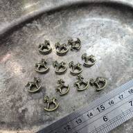 Металлическая подвеска-лошадка, 1 шт.  - Металлическая подвеска-лошадка, 1 шт. 