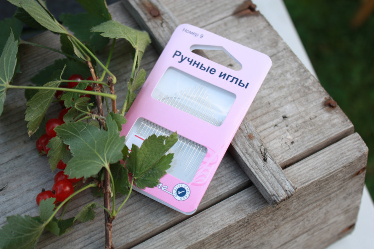 Иглы ручные с острым кончиком Hemline / Needles for hand sewing