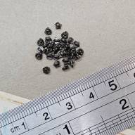 МЗ-25, Металлические пуговки Микро Звездочки 3 мм - МЗ-25, Металлические пуговки Микро Звездочки 3 мм