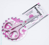 Ножницы Sharpist розовые 13,5 см. 