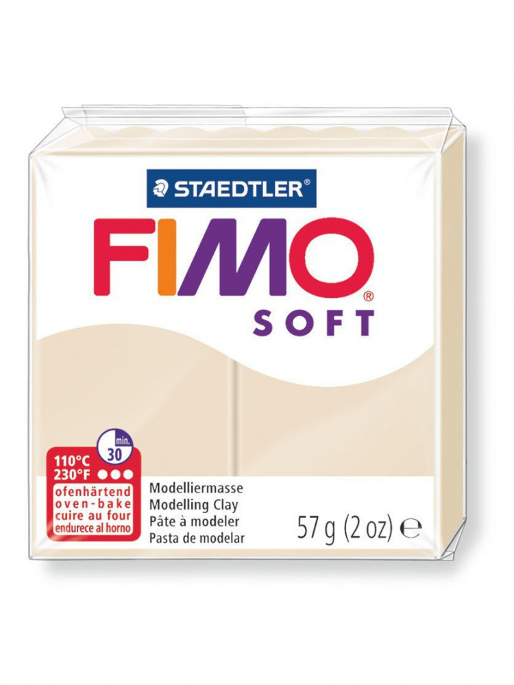 Запекаемая глина Fimo Soft, 57 гр, телесная (цвет 43)