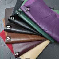 Тончайшая натуральная кожа, разные цвета - 22 цвета - Тончайшая натуральная кожа, разные цвета - 22 цвета