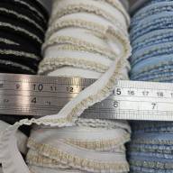 Серия 804 - Резинка с люрексом, 1,2 см (4 цвета) - Серия 804 - Резинка с люрексом, 1,2 см (4 цвета)