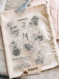 Силиконовый штампы МЫШКА, АРТ: ШТ-06