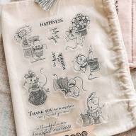 Силиконовый штампы МЫШКА, АРТ: ШТ-06 - Силиконовый штампы МЫШКА, АРТ: ШТ-06