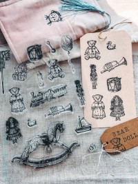 Силиконовые штампы КУКЛА, АРТ: ШТ-04