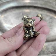 Металлический медвежонок, фигурка - Металлический медвежонок, фигурка